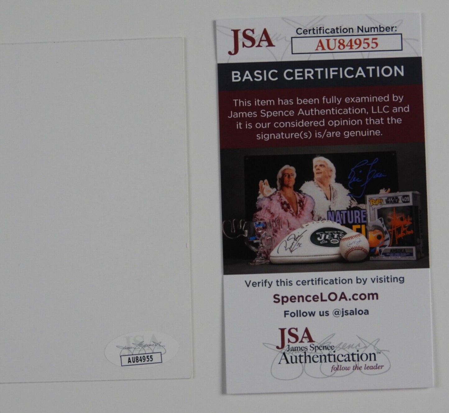 Duran Duran JSA Autograph Signed CD Insert Future Past