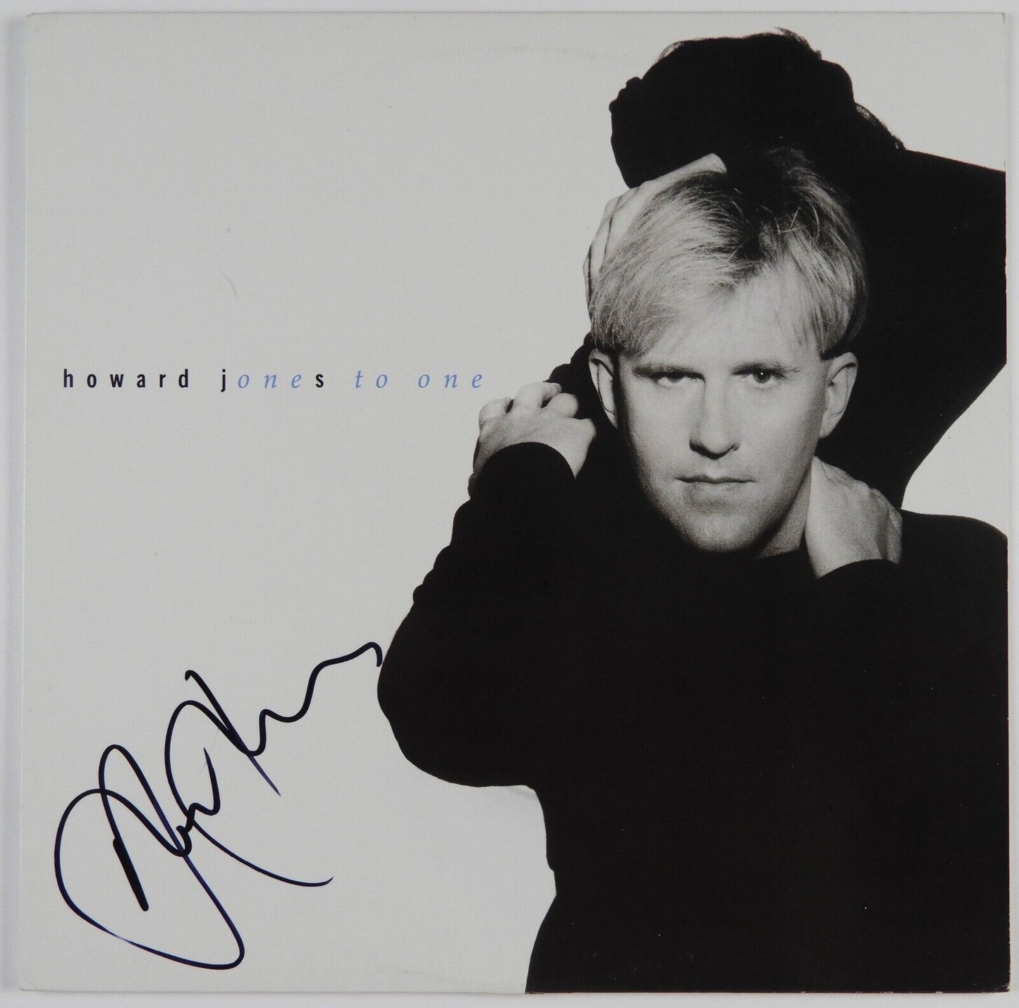 Howard Jones JSA Signed Autograph Album Record LP To One
