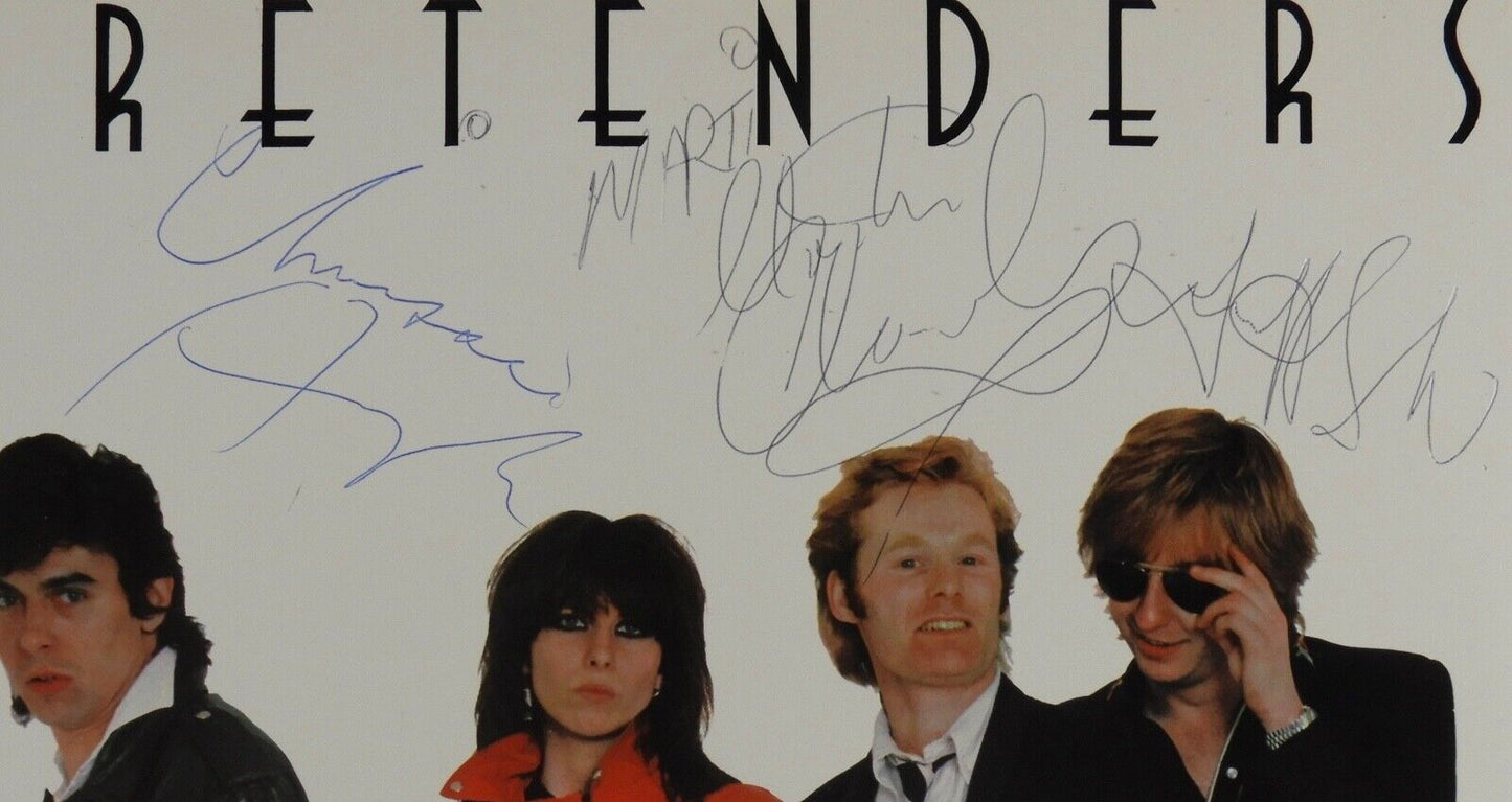 Pretenders JSA Fully Signed Autograph Vinyl Record Chrissie Hynde +