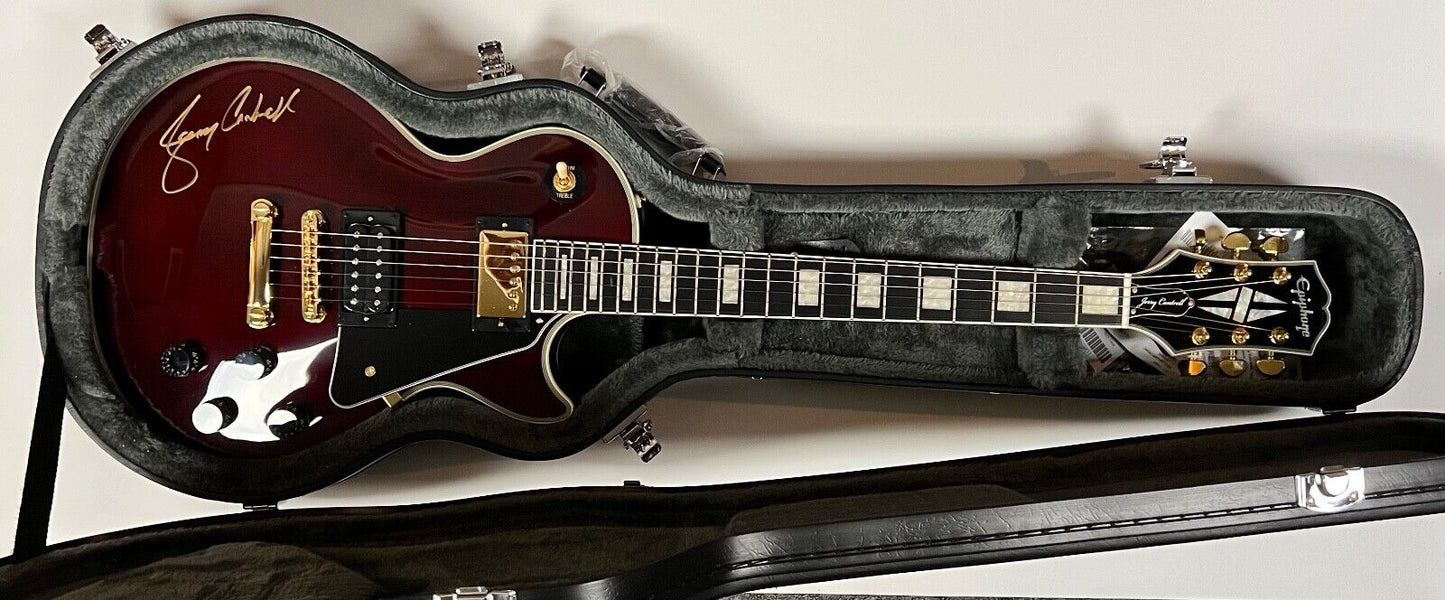 Jerry Cantrell JSA Autograph Signed Guitar Epiphone Alice In Chains NEW