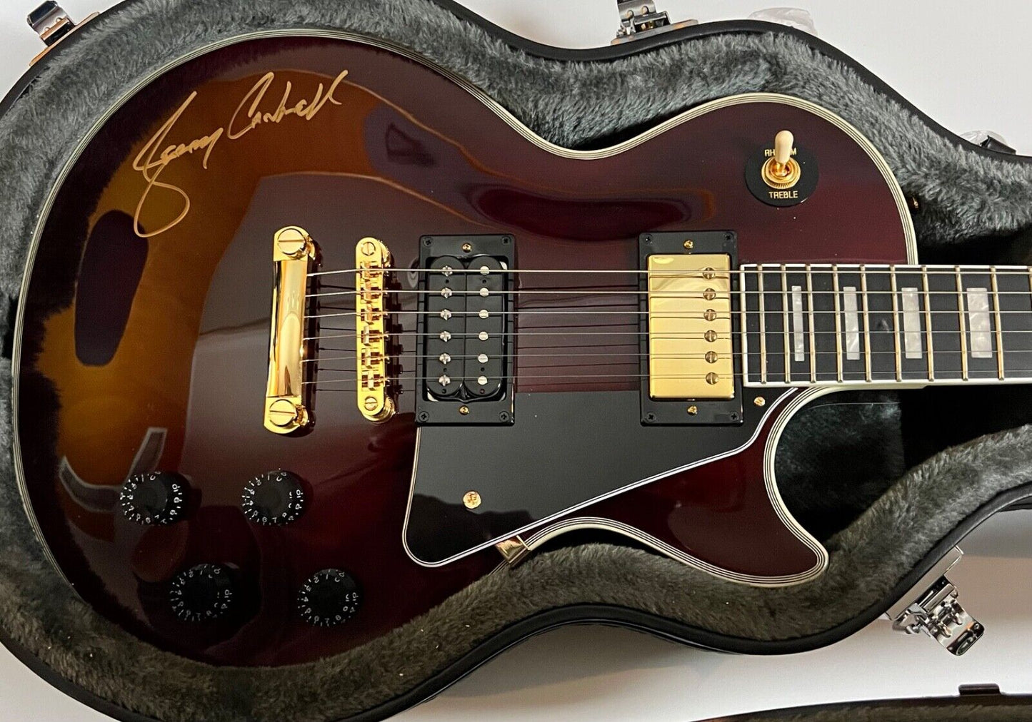 Jerry Cantrell JSA Autograph Signed Guitar Epiphone Alice In Chains NEW