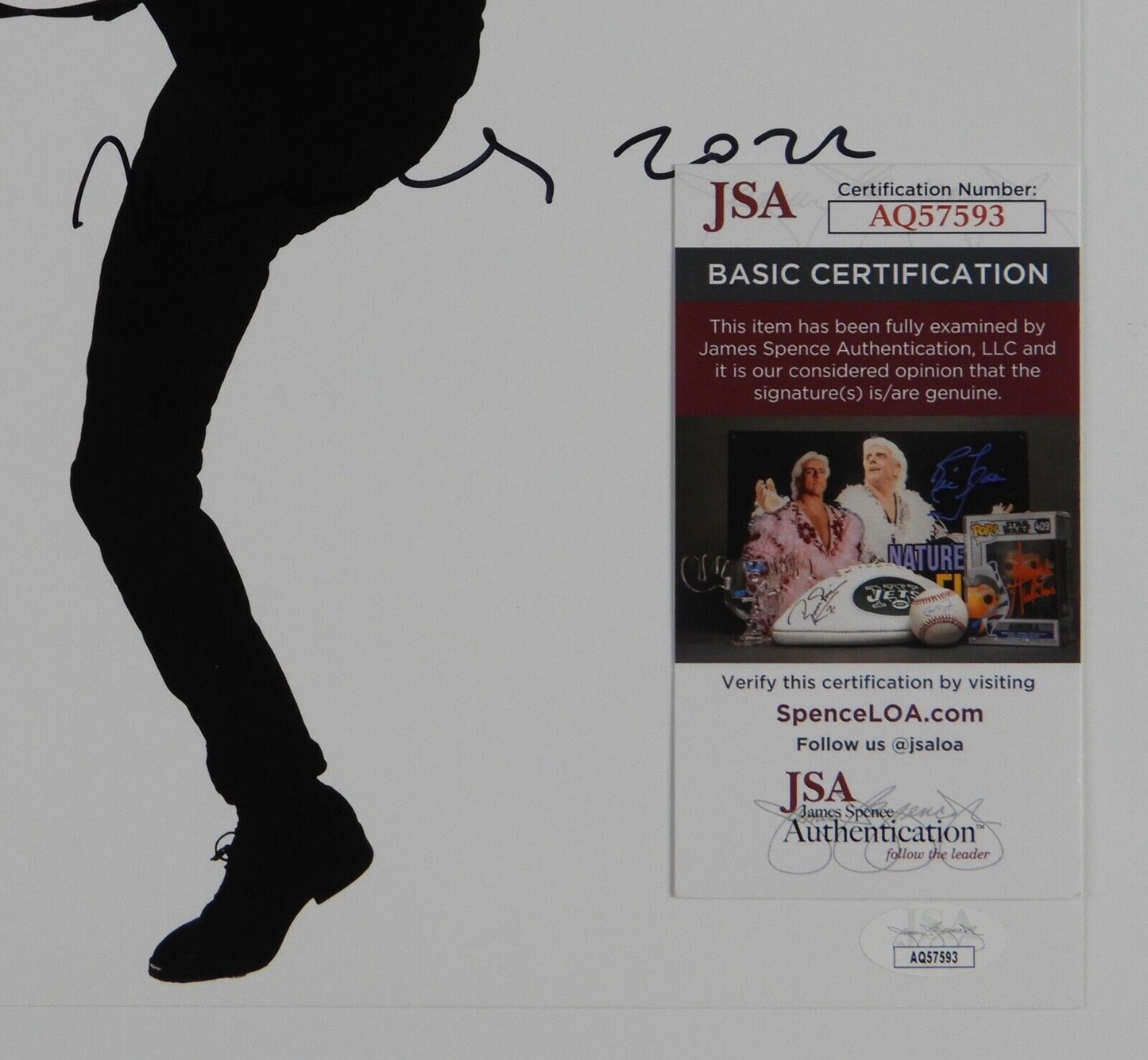 Bryan Adams JSA Signed Autograph Album Flat 11" x 11"