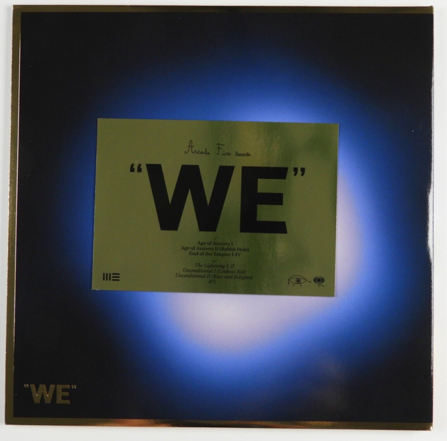 Arcade Fire JSA Signed Autograph Album Record Vinyl WE signed Card