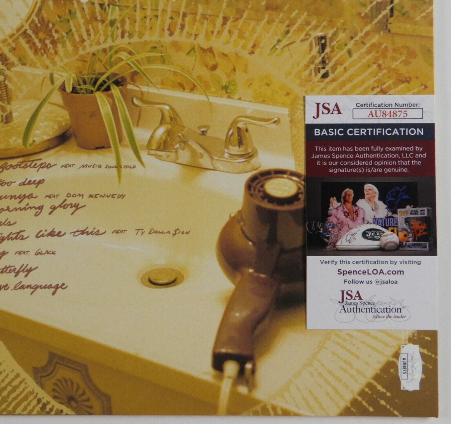 Kehlani JSA Signed Autograph Album Record Vinyl While We Wait