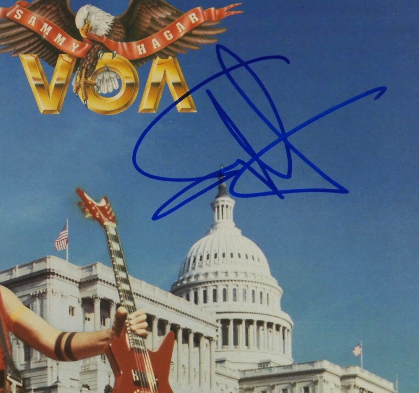 Sammy Hagar JSA Signed Autograph Record Album Vinyl VOA