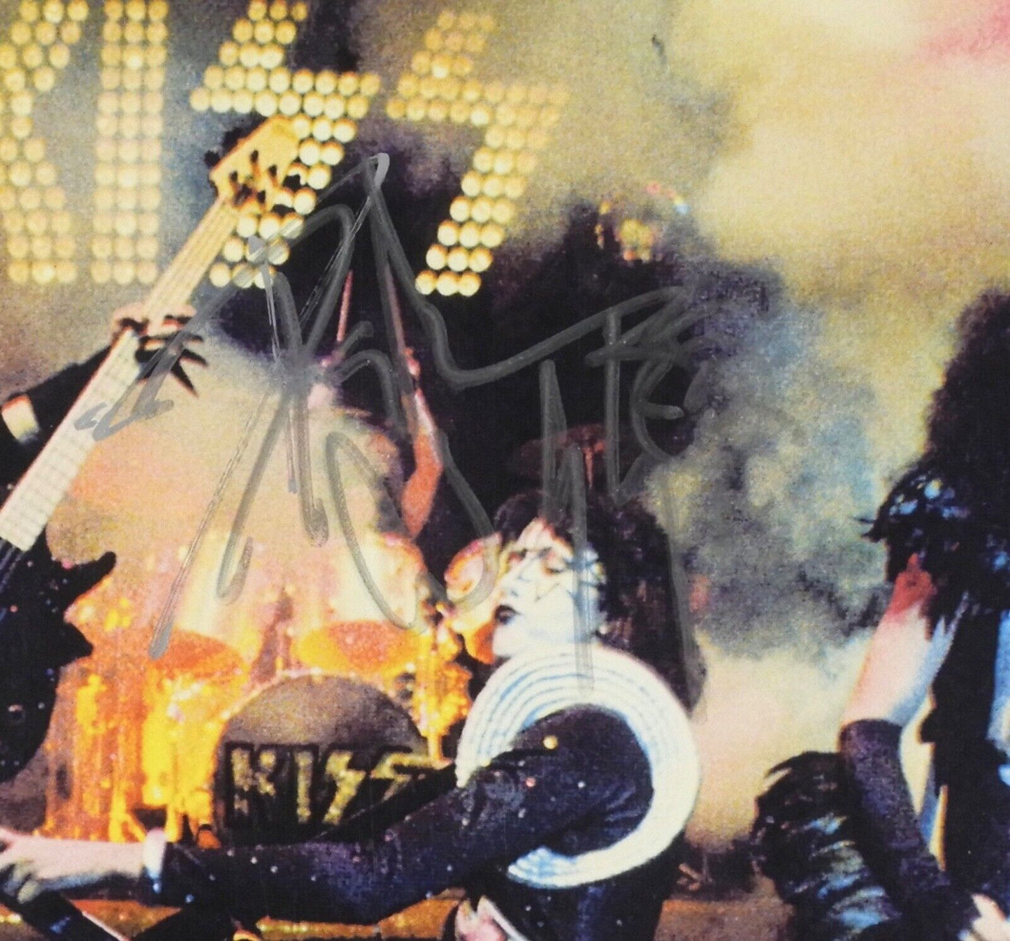 KISS JSA Fully Signed Autograph Album Alive Gene Simmons Paul Stanley +