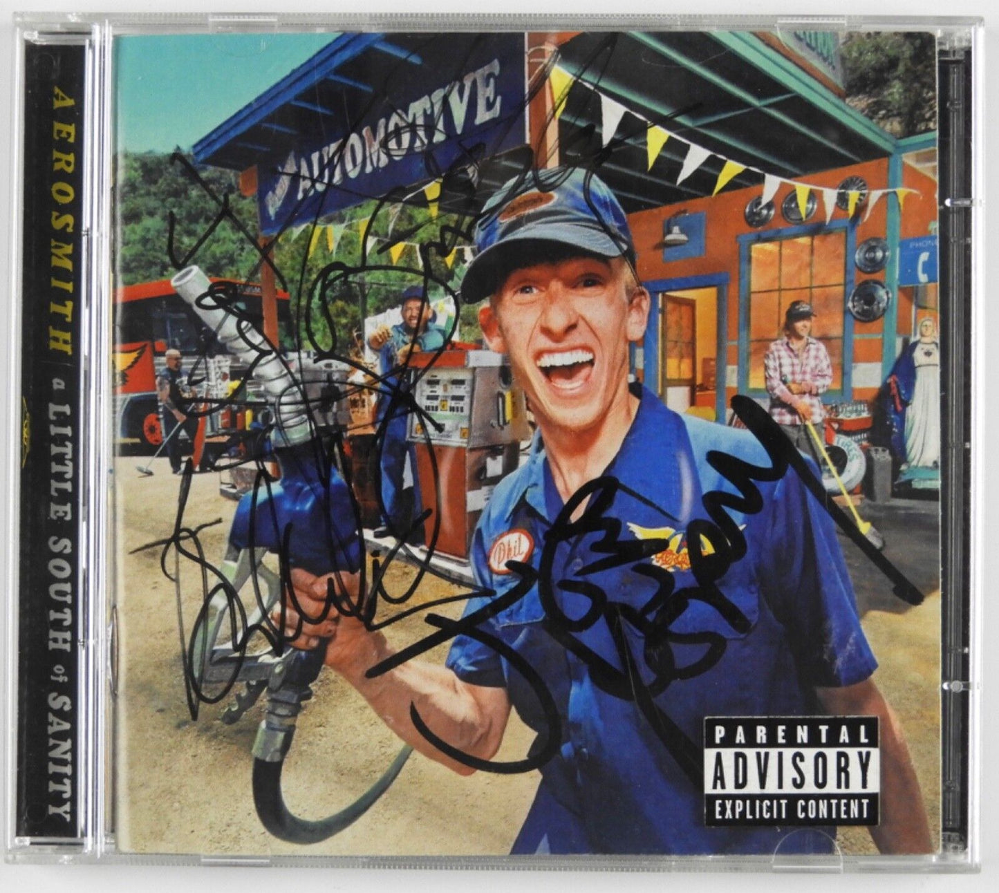 Aerosmith JSA Autograph Fully Signed CD Booklet Steven Tyler A Little South Of