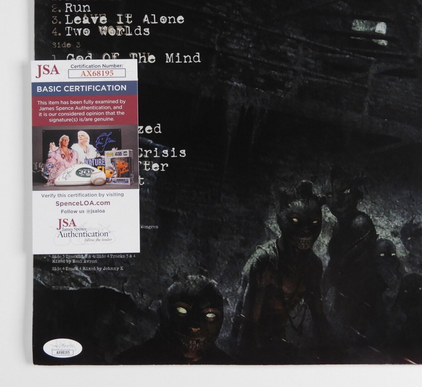 Disturbed Fully JSA Signed Autograph Vinyl Album Record The Lost Children