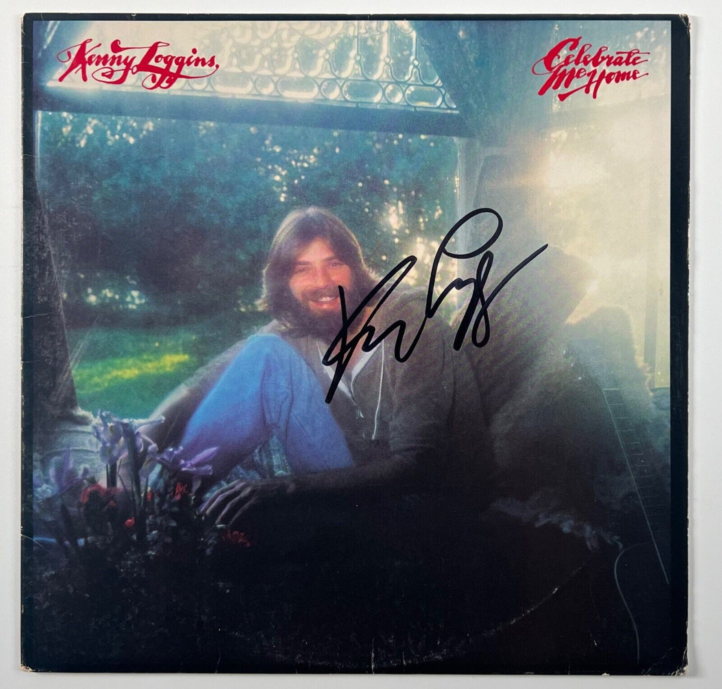 Kenny Loggins Autograph Signed Record Album Beckett Celebrate My Home