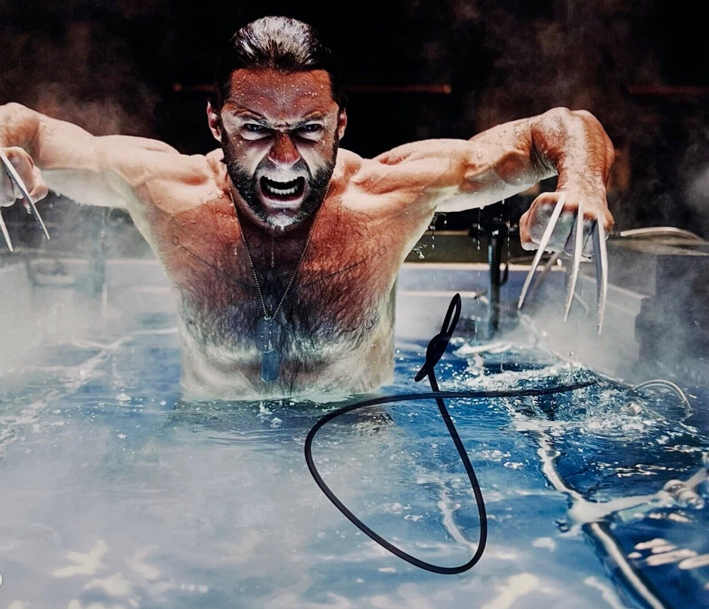 Hugh Jackman Xmen Wolverine JSA Signed Autograph 8 x 10 photo