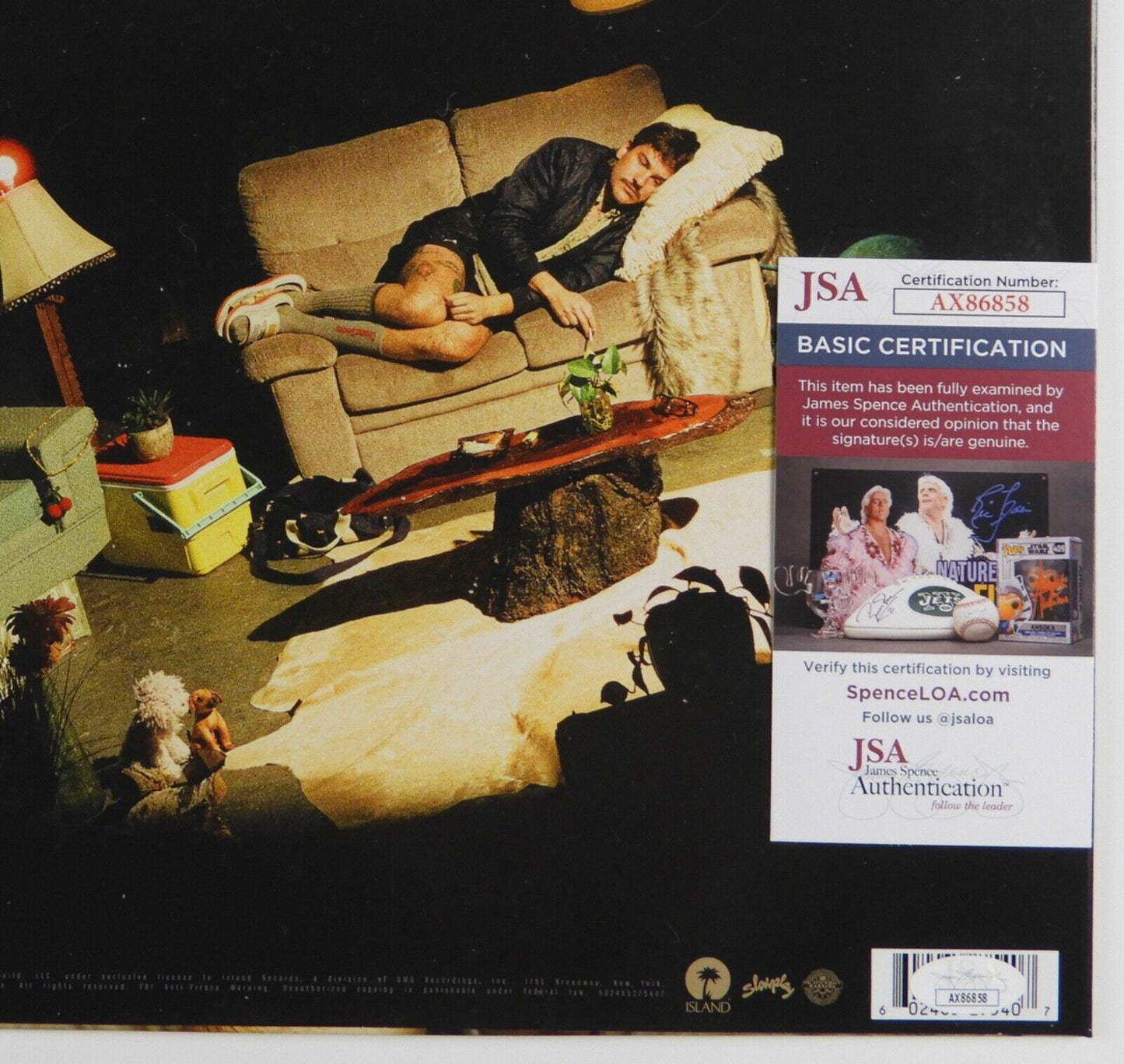 Nick Carpenter JSA Signed Autograph Album Record Vinyl Medium Build Country