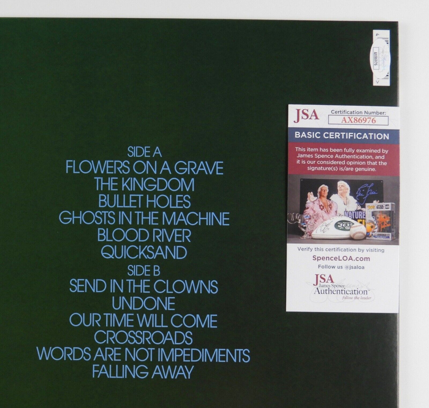 BUSH JSA Signed Autograph Record Album Vinyl The Kingdom