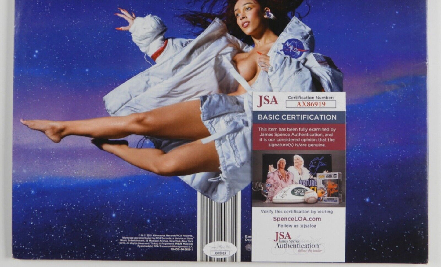 Doja Cat JSA Signed Autograph Record Album Vinyl Planet Her