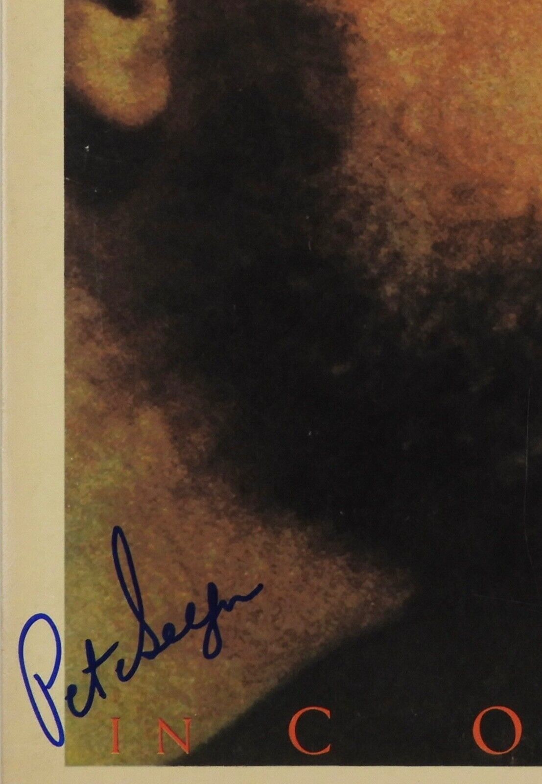 Pete Seeger JSA Signed Autograph Album Record Vinyl Together In Concert