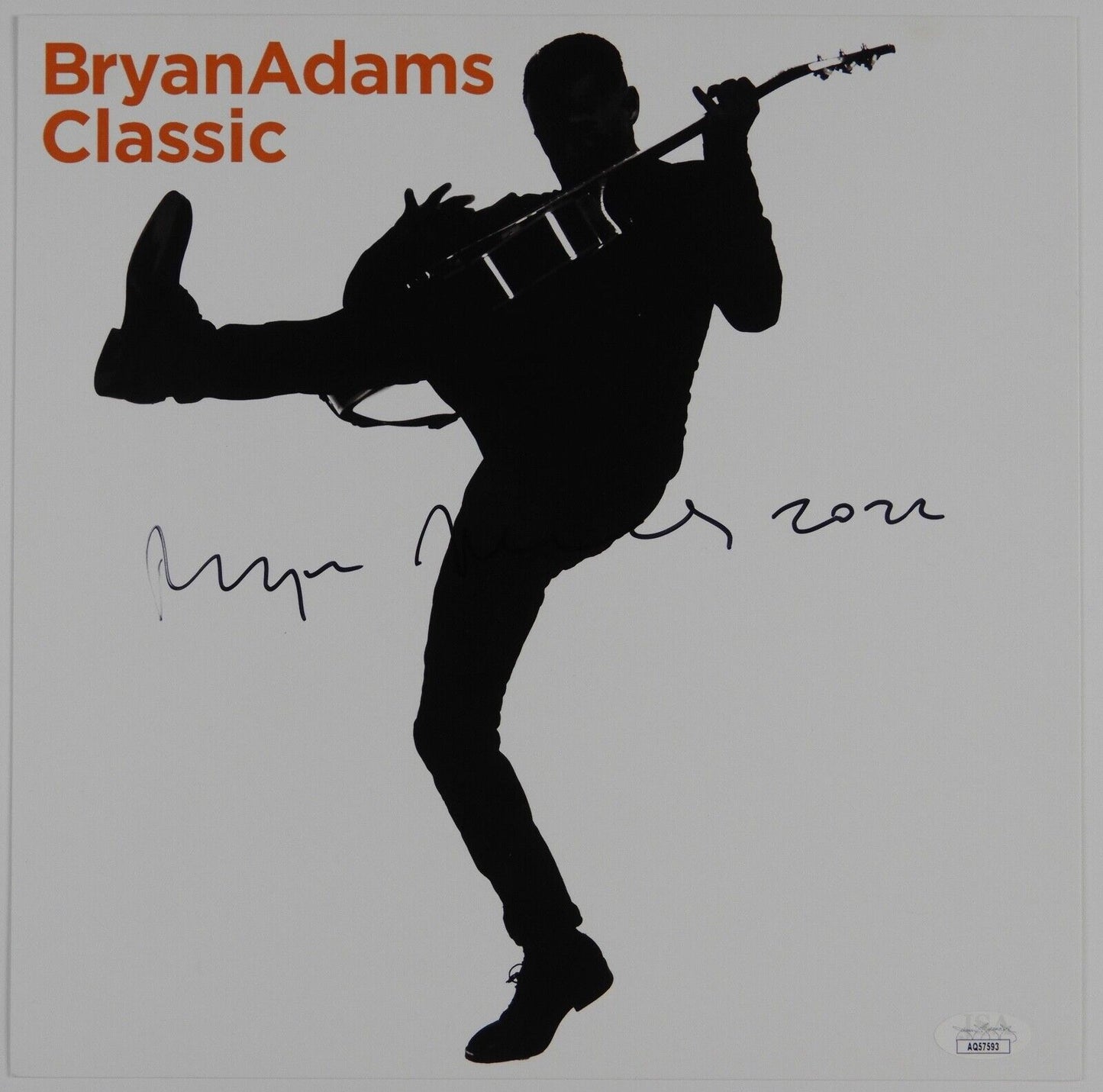 Bryan Adams JSA Signed Autograph Album Flat 11" x 11"