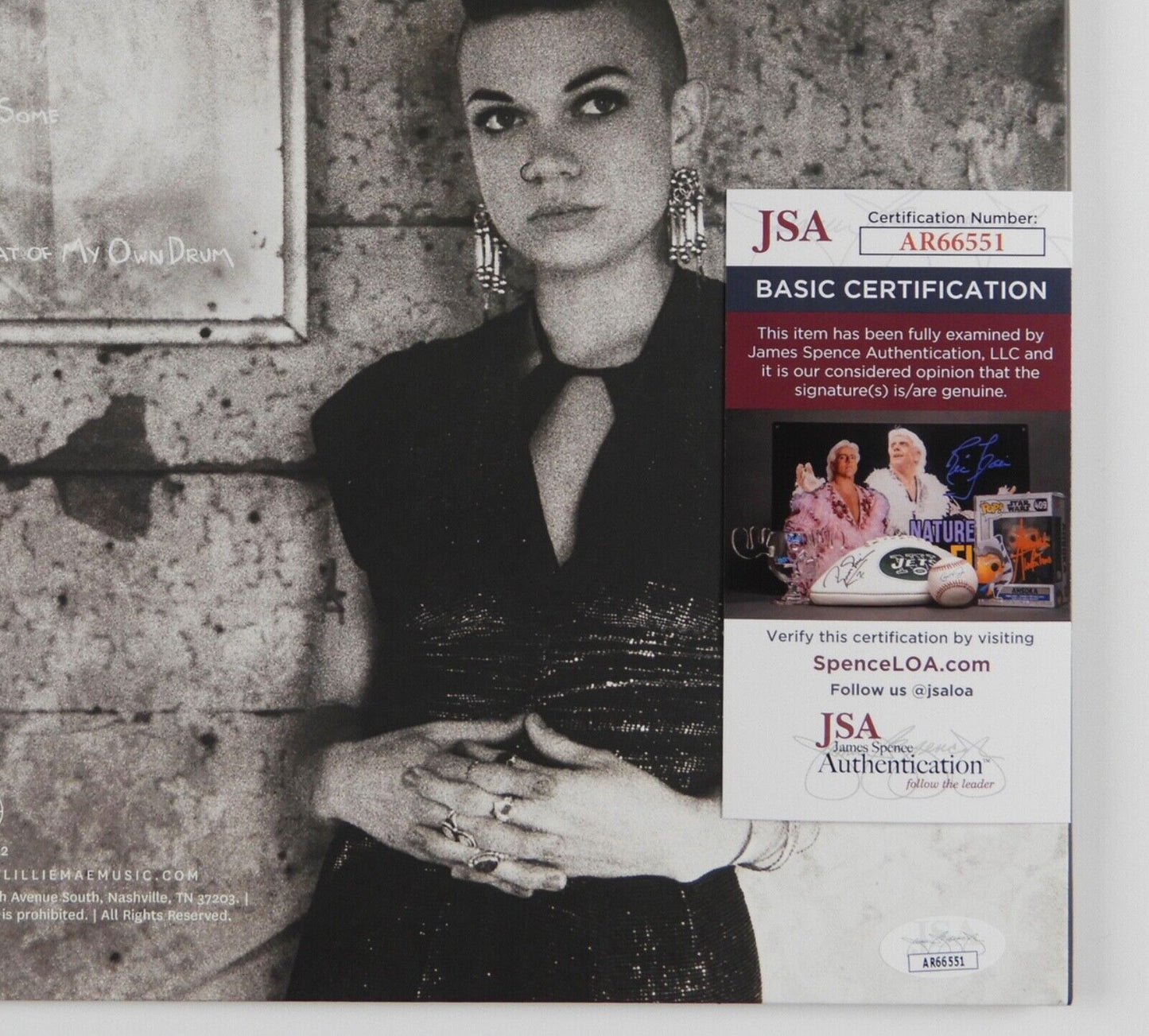 Lillie Mae JSA Signed Autograph Album Record Vinyl Forever And Then Some