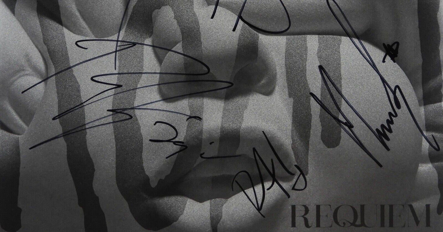 KORN JSA Fully Signed Autograph Vinyl Record Requiem Jonathan Davis +