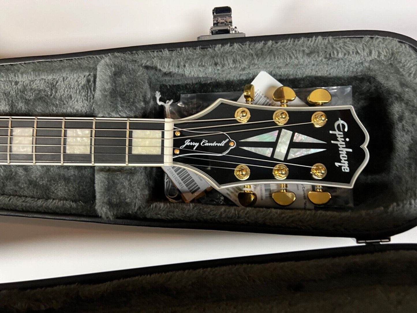 Jerry Cantrell JSA Autograph Signed Guitar Epiphone Alice In Chains NEW
