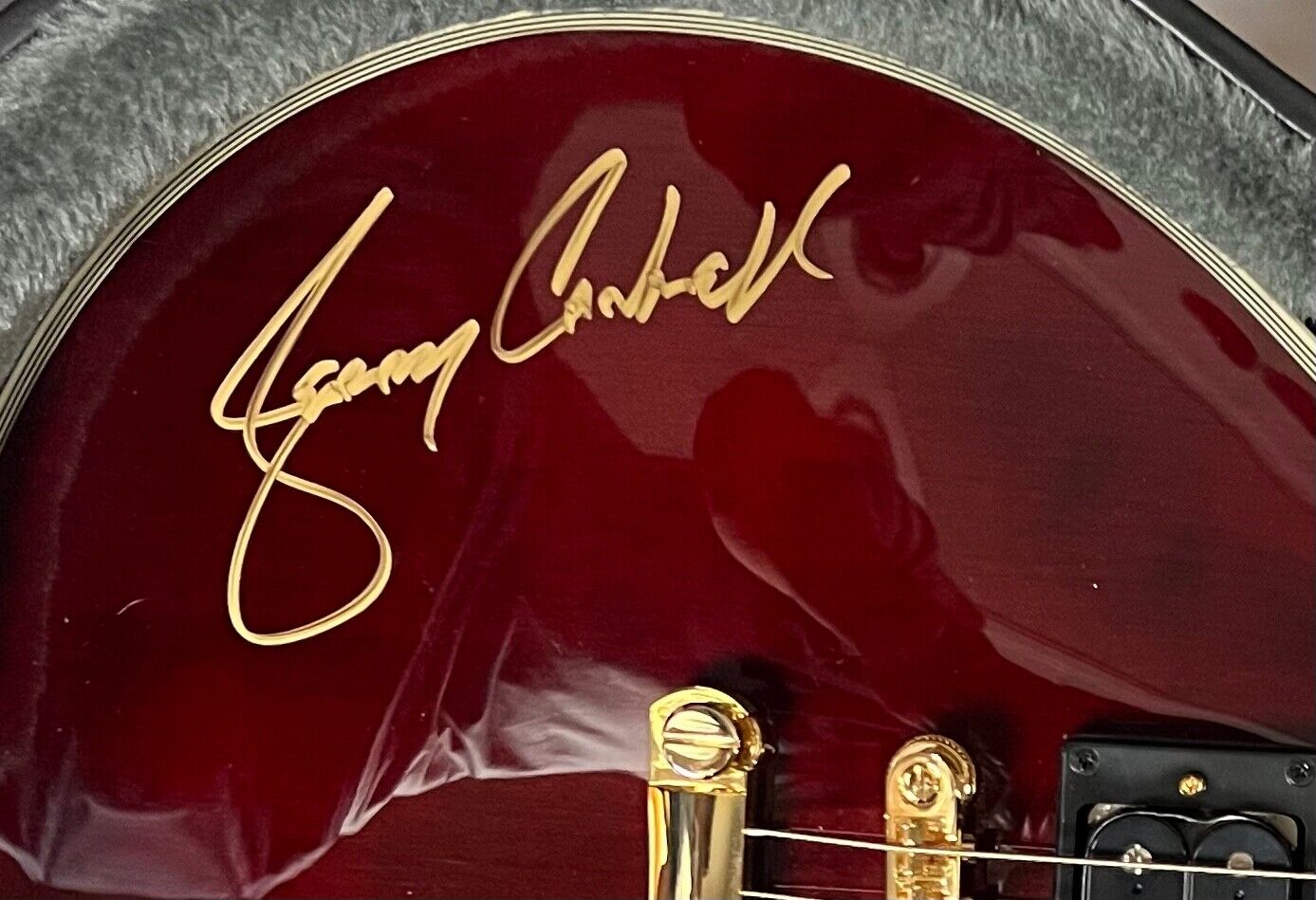 Jerry Cantrell JSA Autograph Signed Guitar Epiphone Alice In Chains NEW