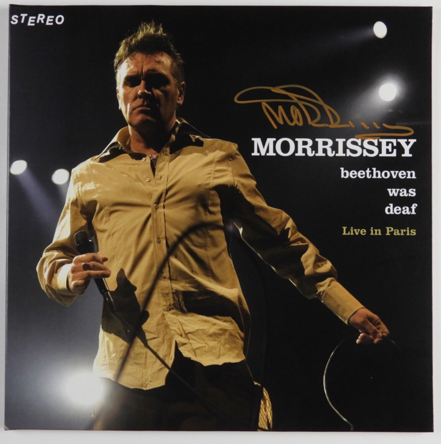 Morrissey JSA Signed Autograph Record Album Vinyl Beethoven Was Deaf
