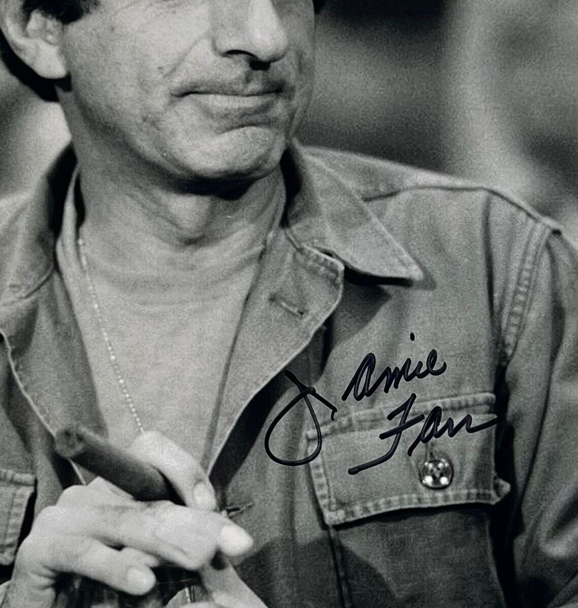 Jamie Farr MASH JSA Signed Autograph 8 x 10 photo