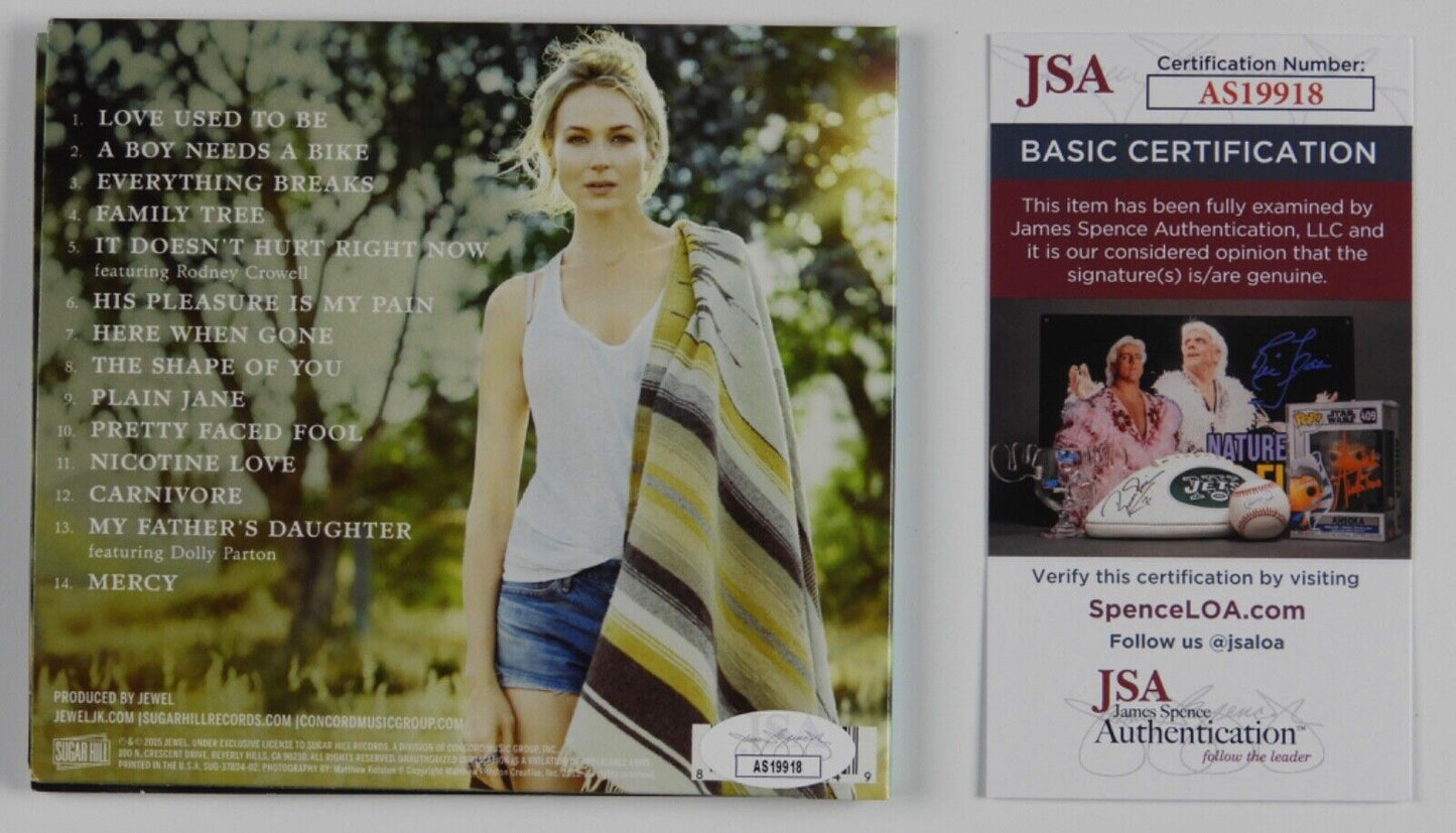 Jewel JSA Signed Autograph CD Picking Up The Pieces