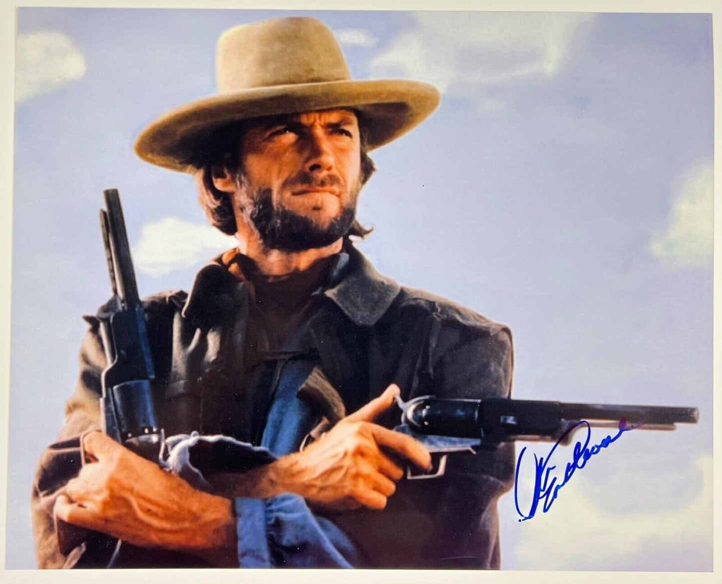 Clint Eastwood JSA Signed Autograph 16 x 20 Photo The Outlaw Josey Wales