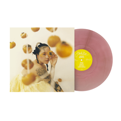 Japanese Breakfast Signed Autograph Pink Glass Jubilee Vinyl SS Michelle Zauner