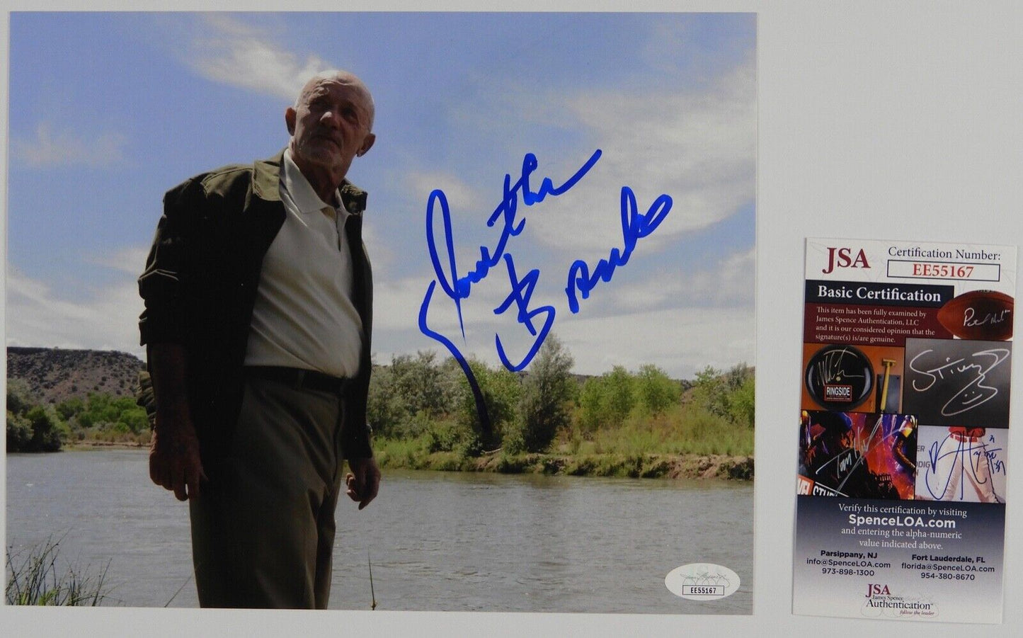 Jonathan Banks Breaking Bad JSA signed autograph 8 x 10 Photo