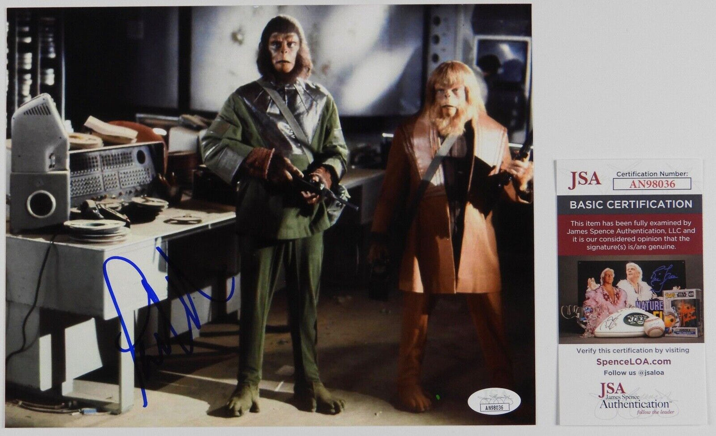 Paul Williams JSA Signed Autograph 8 x 10 photo Planet of The Apes