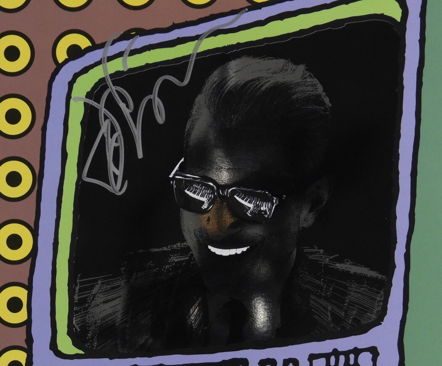 Jeff Goldblum JSA Signed Autograph Album Vinyl Record Insert