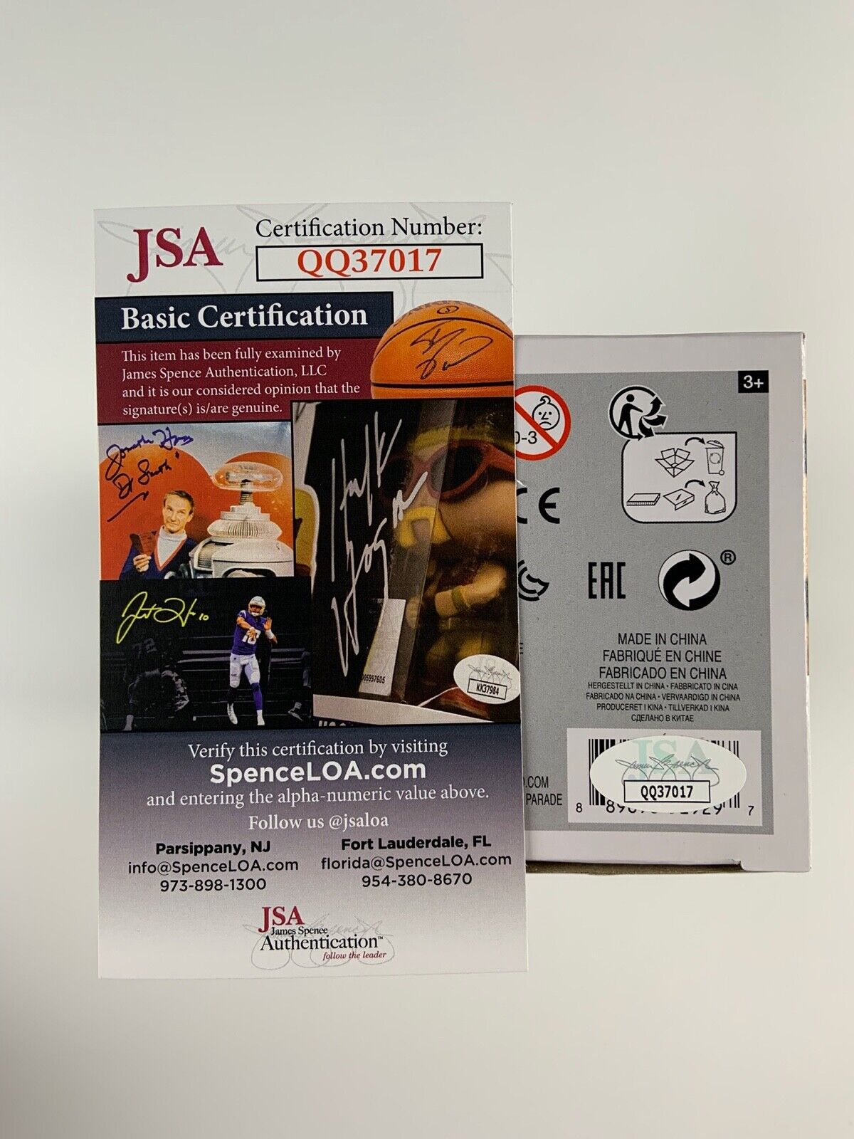 Bret Michaels Poison JSA COA Signed Autograph Funko Pop 207
