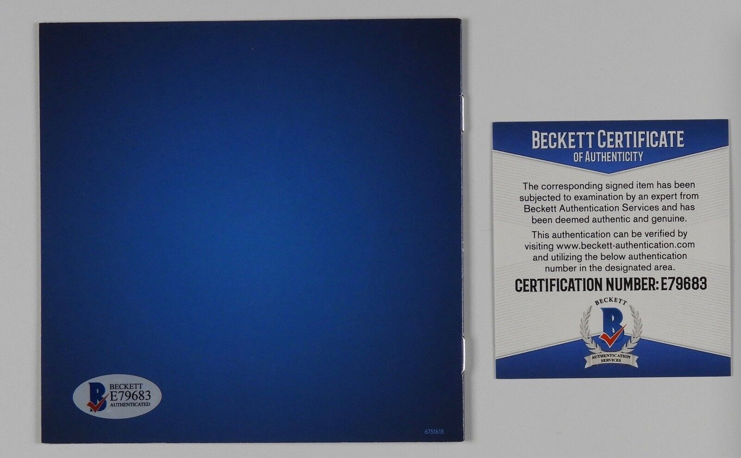 Roger Daltrey The Who signed autograph Beckett CD Booklet As Long As I Have