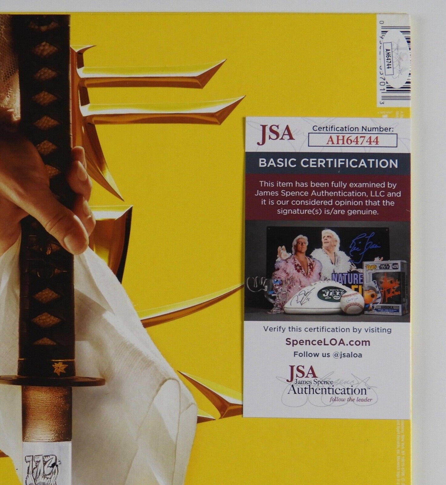 Quentin Tarantino Signed JSA Autograph Album Record Kill Bill Vol. 1 Soundtrack