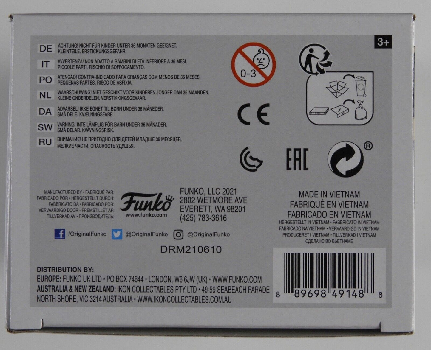 John Carpenter Signed Autograph Funko Pop 974 They Live John Nada