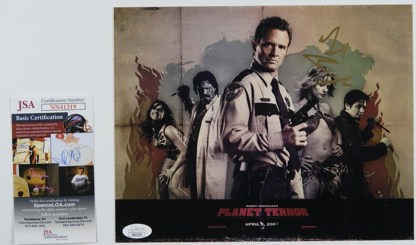 Michael Biehn Autograph JSA 8 x 10 Signed Photo Planet Terror
