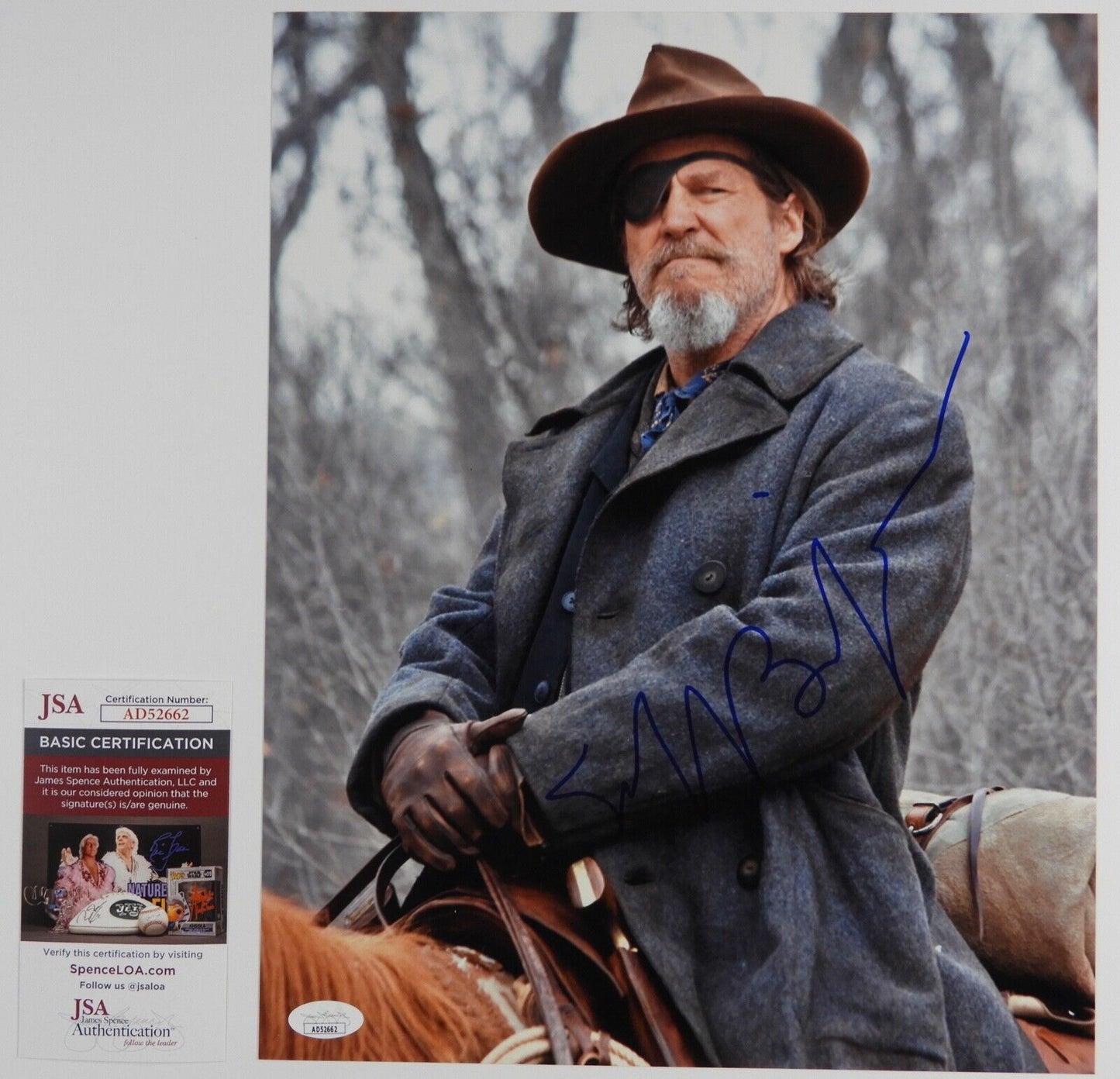 Jeff Bridges Signed JSA Autograph 11 x 14 photo True Grit