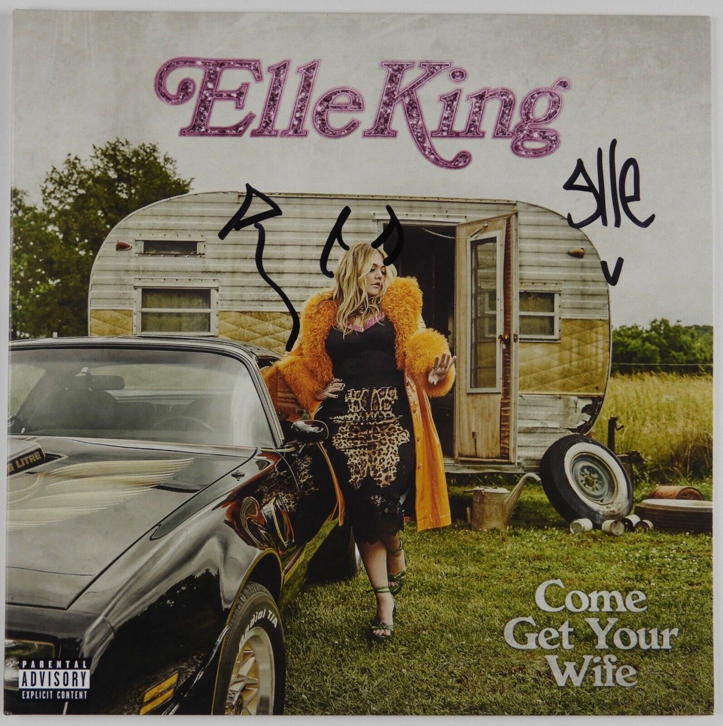 Elle King JSA Signed Autograph Album Vinyl Record Come Get Your Wife