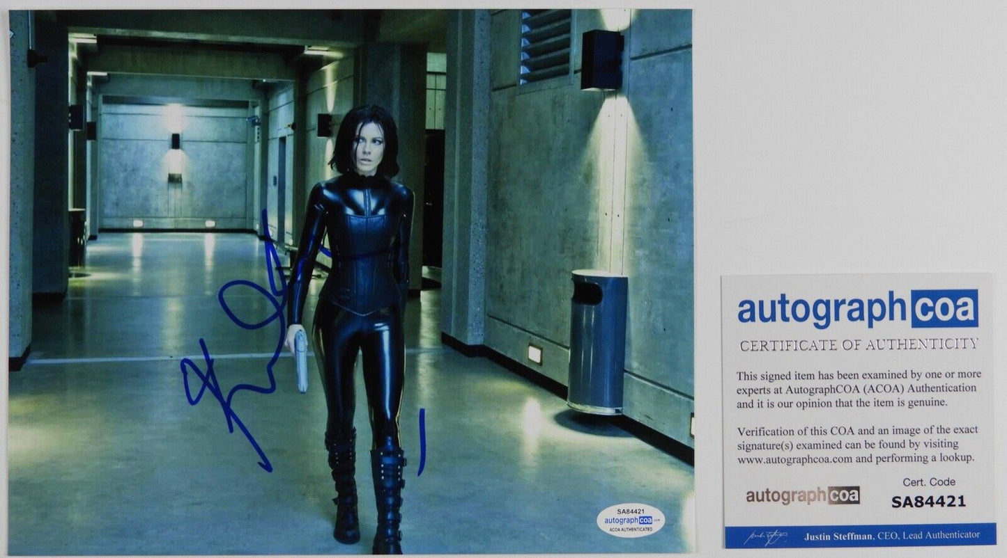 Kate Beckinsale Underworld Autograph Signed 8 x 10 photo ACOA