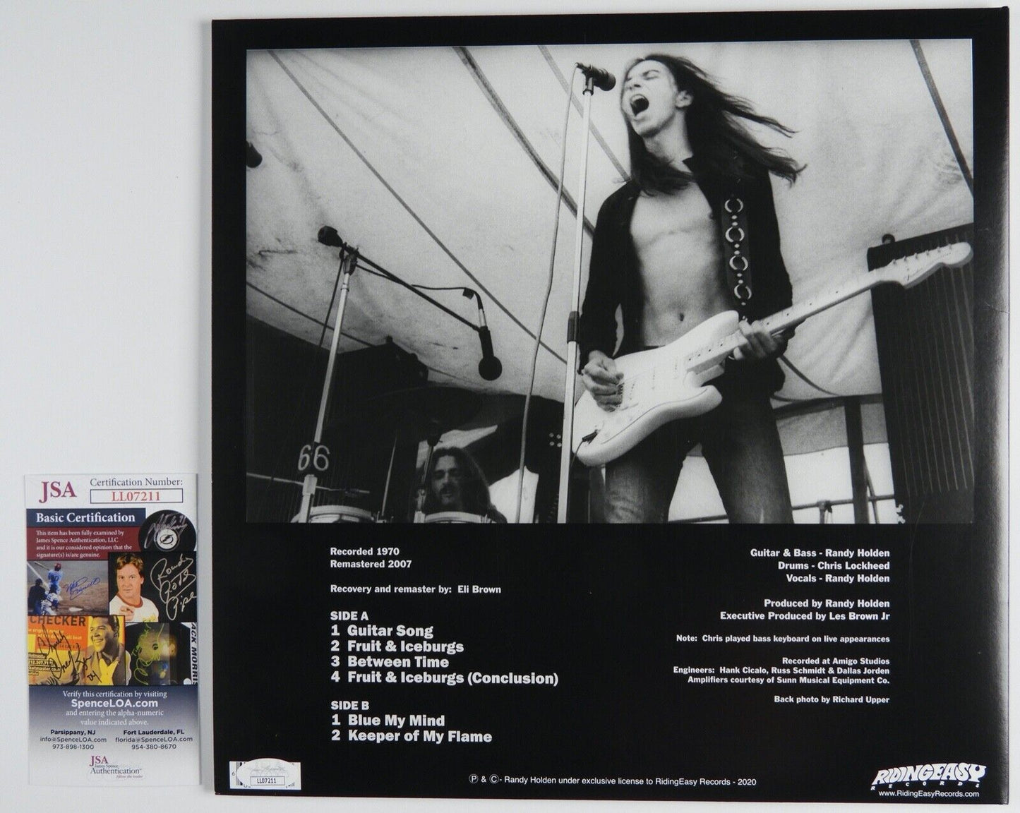 Randy Holden JSA Signed Autograph Album Record Vinyl Population II