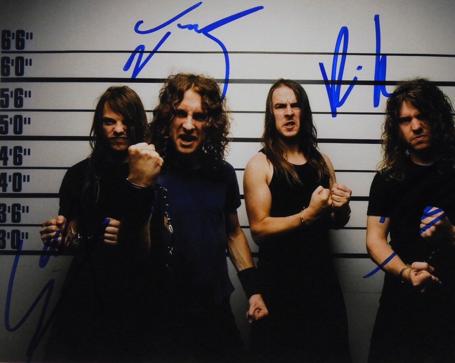 Airbourne Fully JSA Signed Autograph 8 x 10 Photo