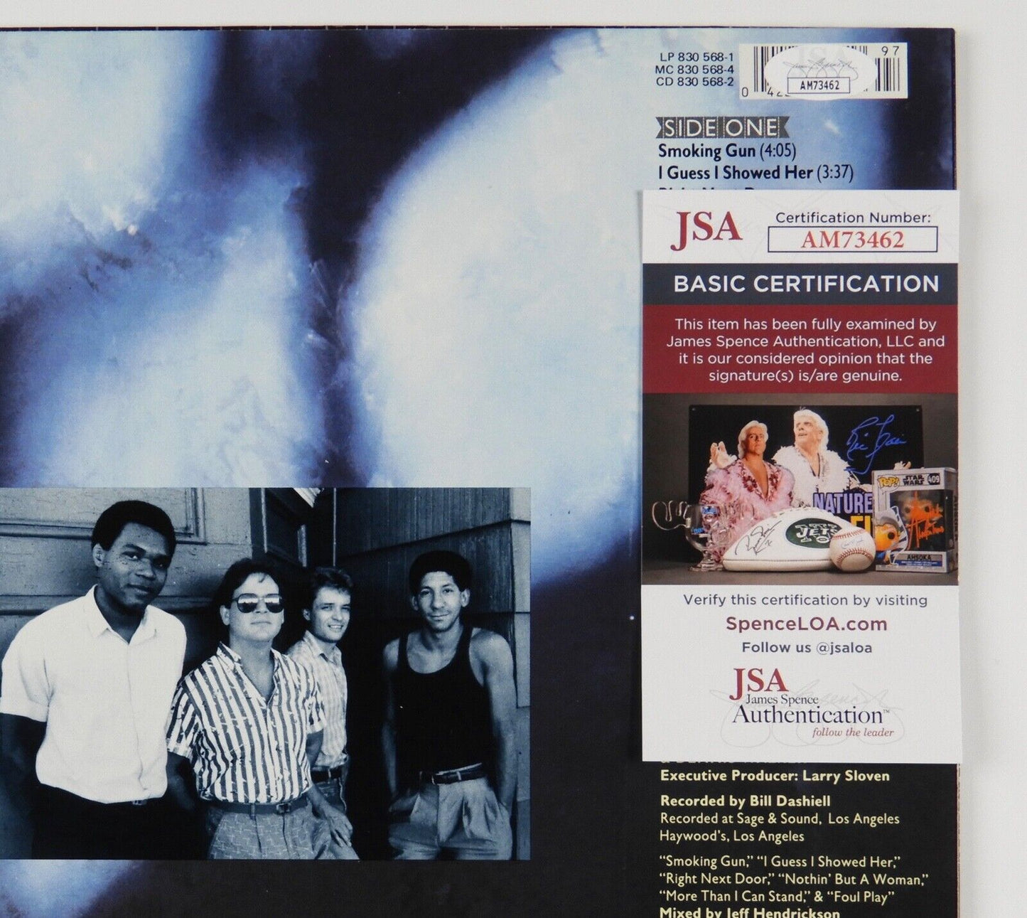 Robert Crazy JSA Signed Autograph Record Vinyl Strong Persuader