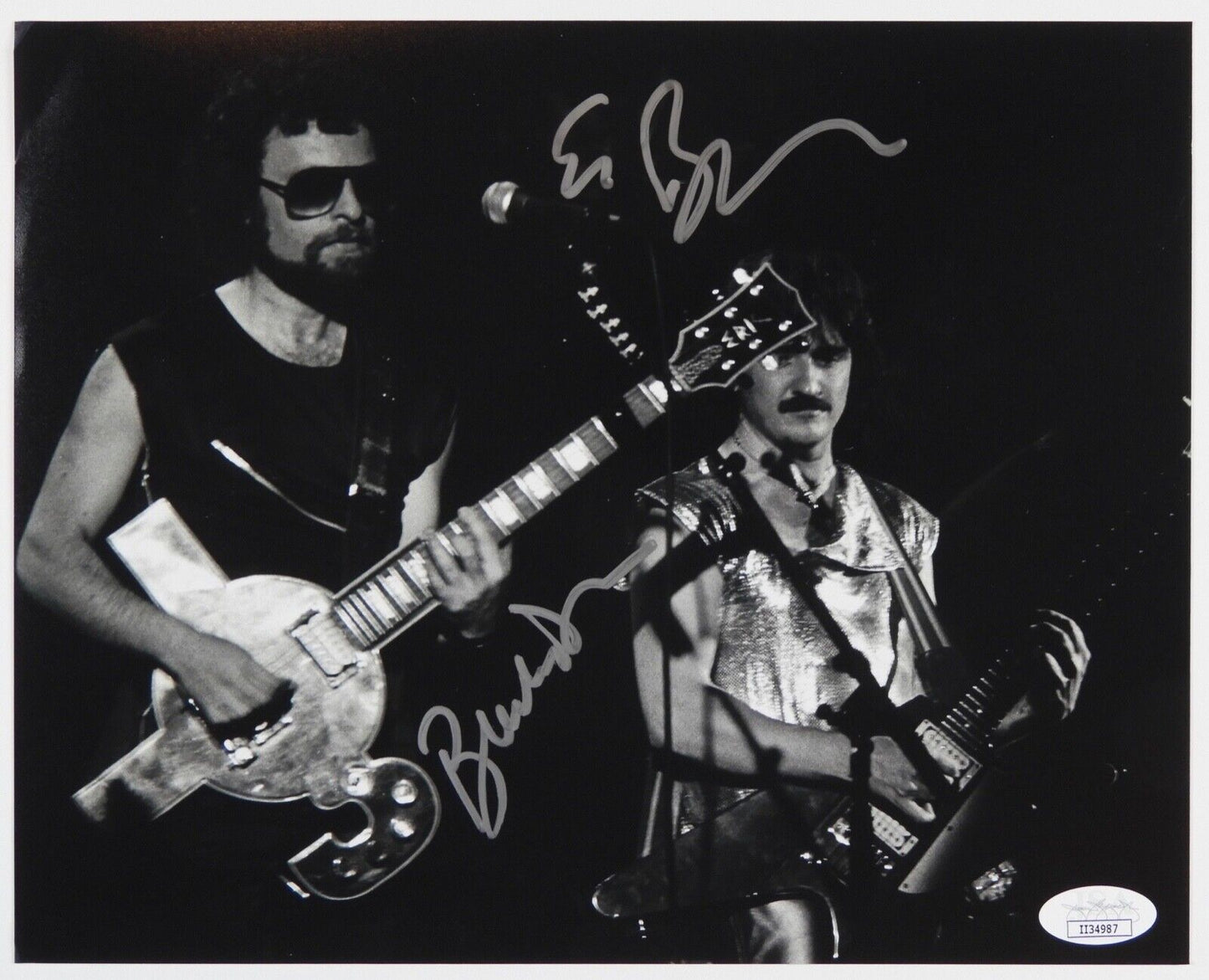 Eric Bloom Buck Dharma Autograph JSA 8 x 10 Signed Photo Blue Oyster Cult