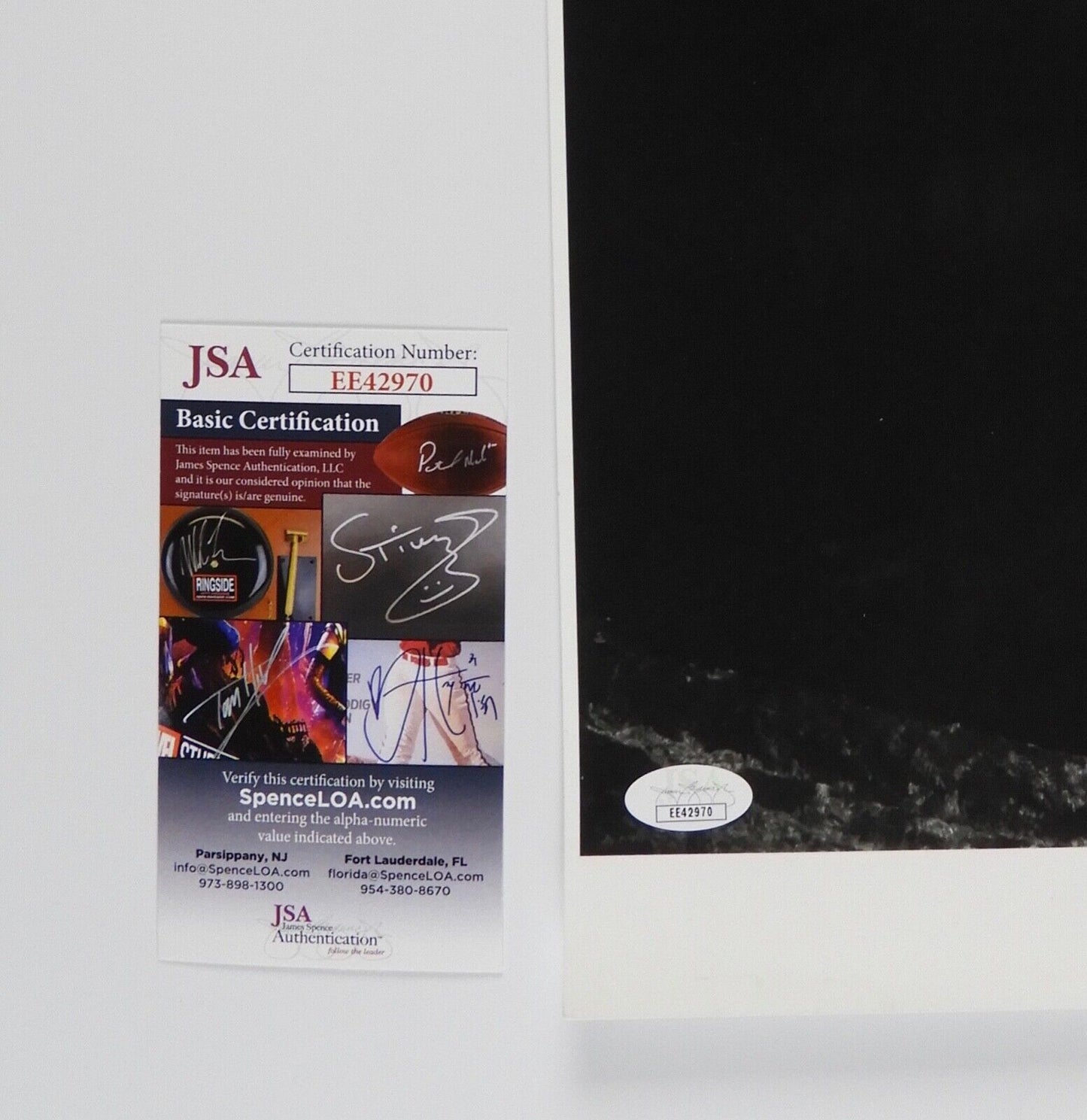 Barbra Eden I Dream Of Jennie Autograph JSA 11 x 17 Signed Photo