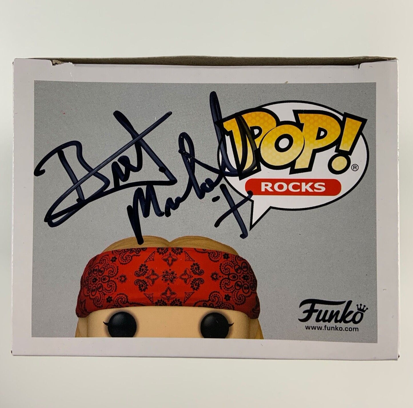 Bret Michaels Poison JSA COA Signed Autograph Funko Pop 207