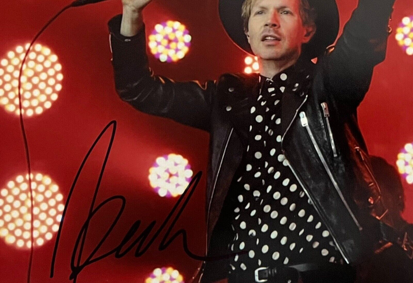 Beck JSA Signed Autograph 8 x 10 Photo