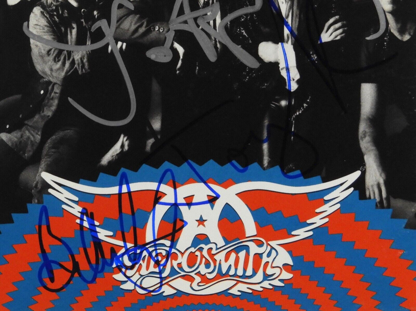Aerosmith JSA Fully Autograph Signed CD Booklet Steven Tyler Joe Perry +
