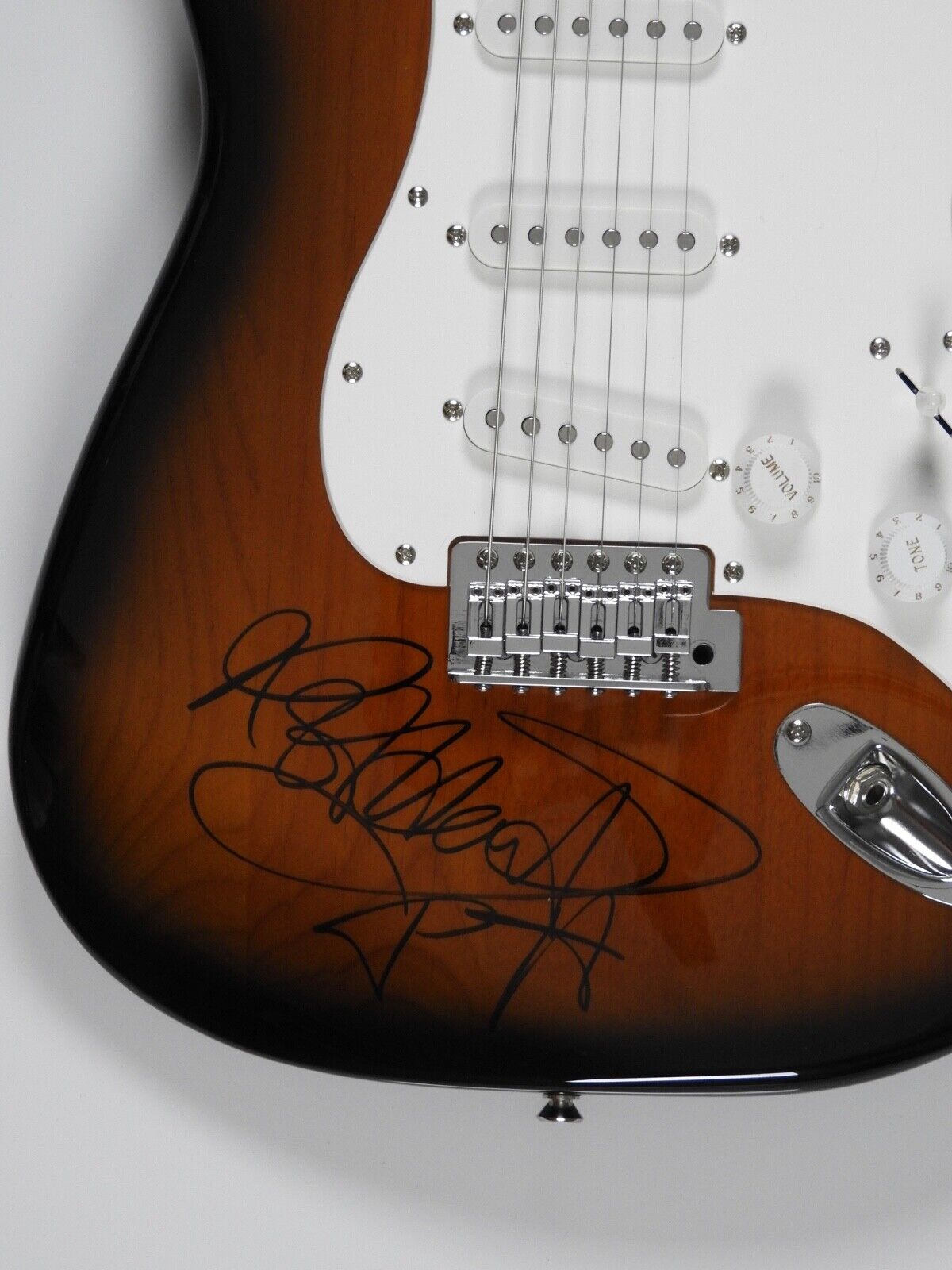 Rob Halford Judas Priest Autograph Signed Guitar Fender JSA Stratocaster