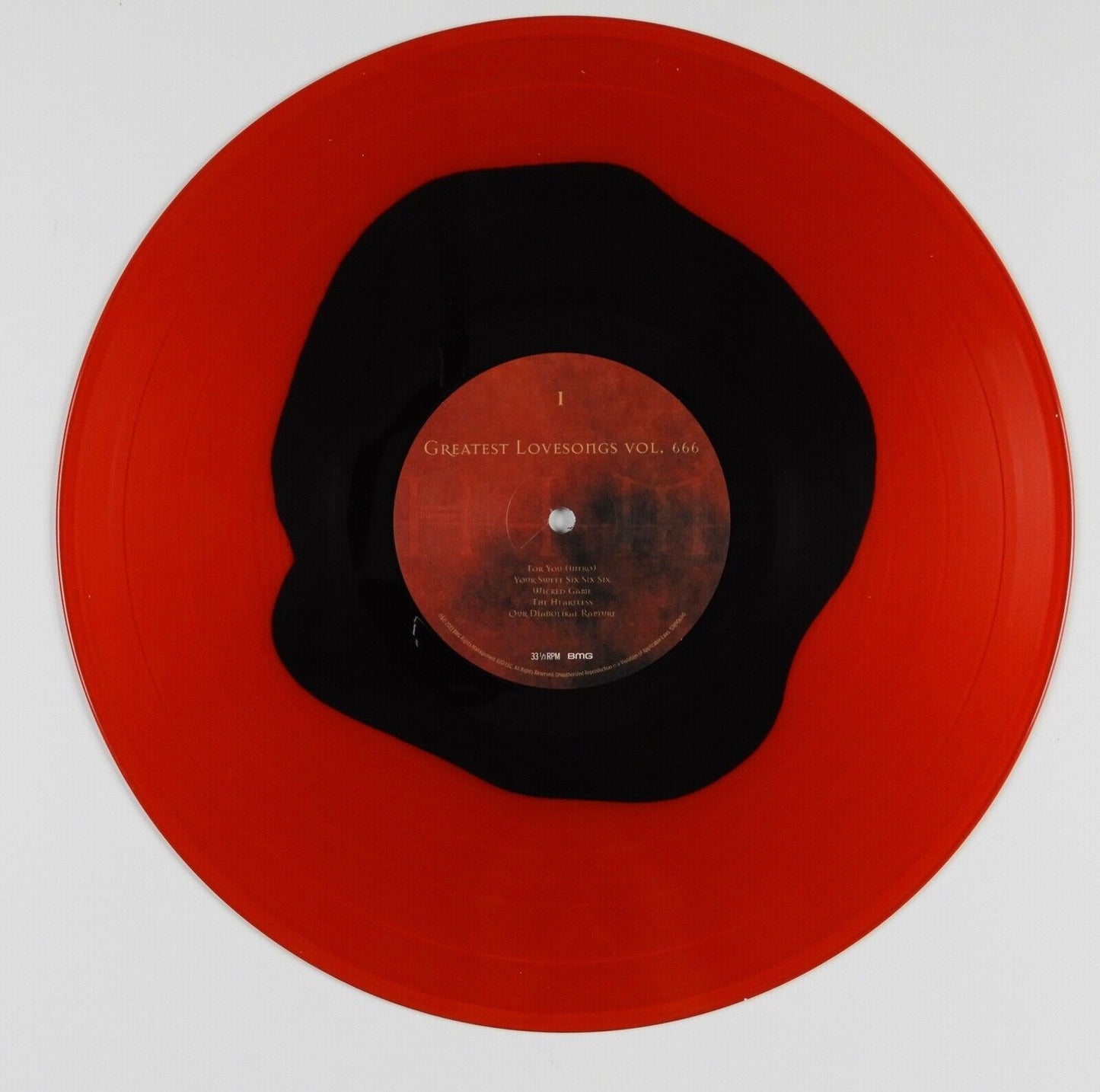 Ville Valo HIM JSA Signed Autograph Album Record Vinyl Greatest Lovesongs Vol