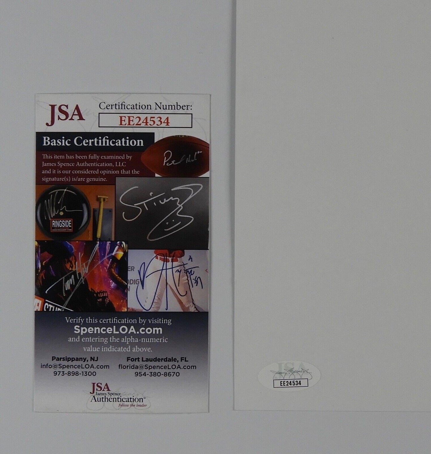 Elijah Wood Lord of The Rings JSA Autograph Signed 8 x 10 COA